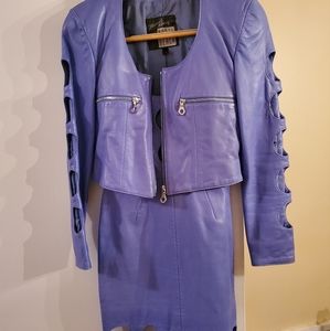 2 piece North Beach Leather